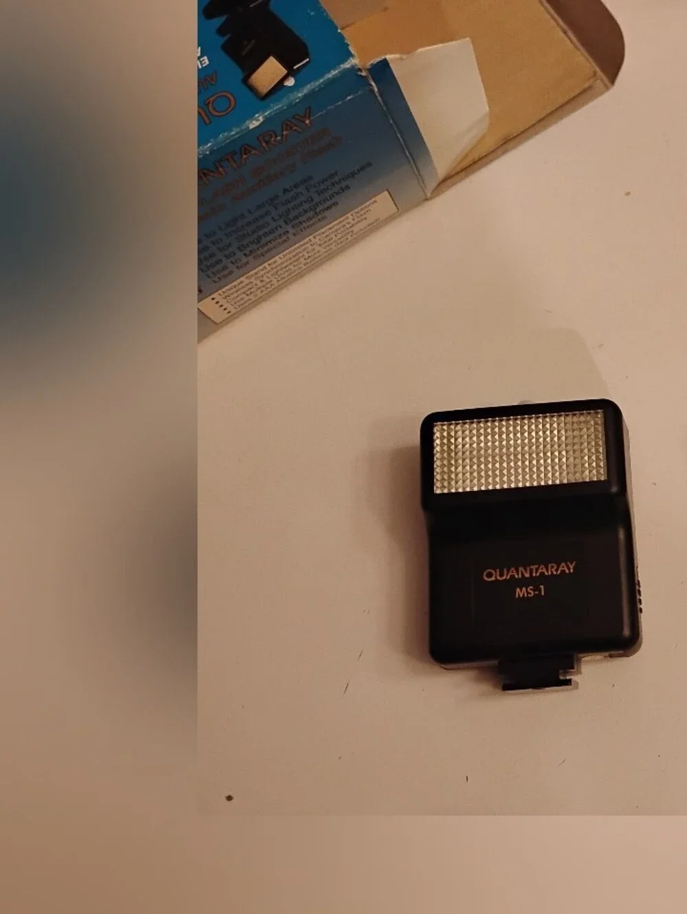 Quantaray Auto Flash Booster -Electronic Auxiliary Flash Model MS-1